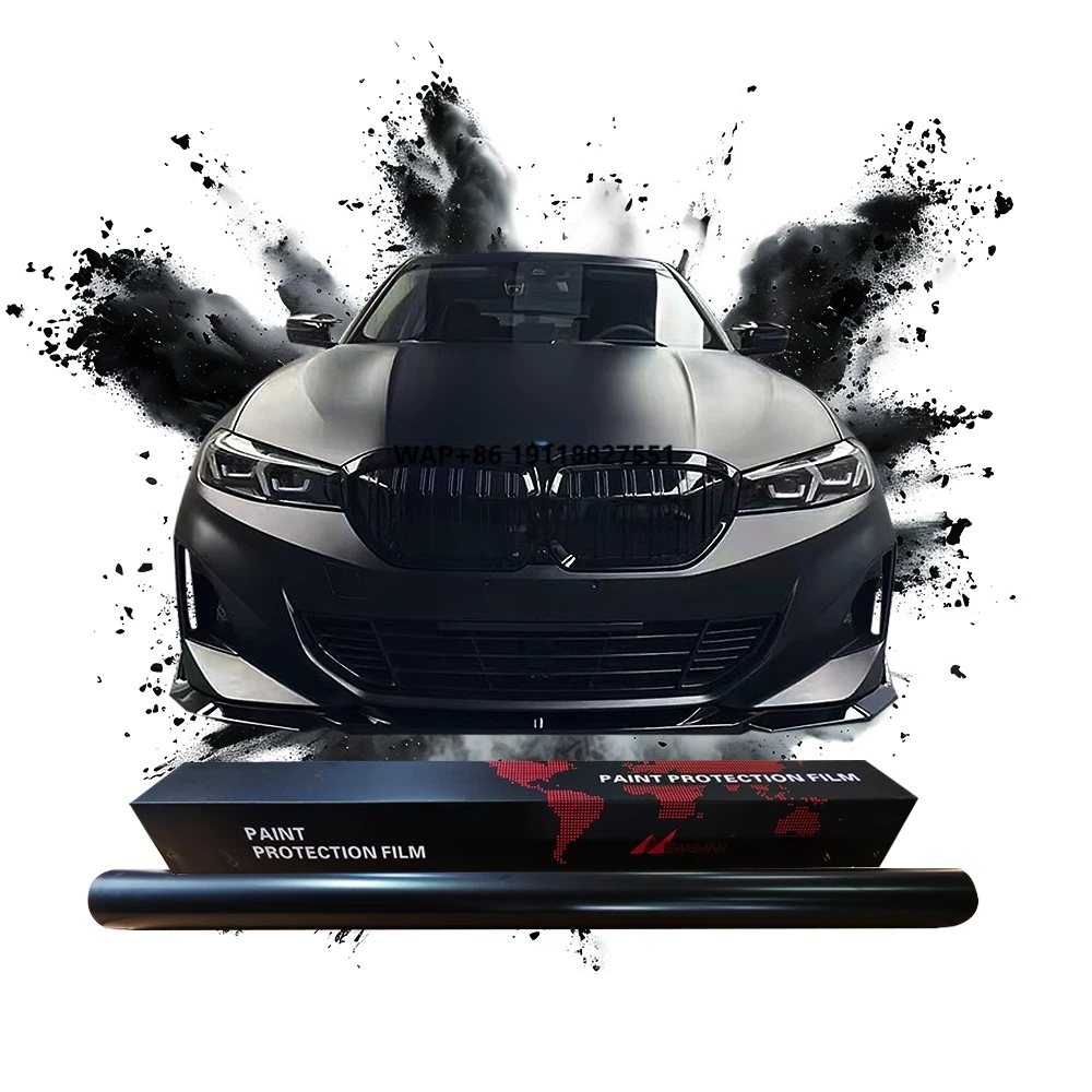 TPH Customized Self-Healing Clear Paint Matte Black Polyurethane Thin Protective Film Car Body Protection Glossy Color Changing
