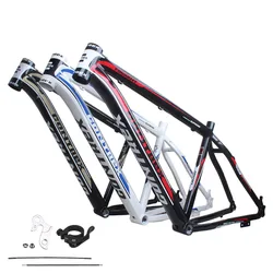 26 inch 29 inch aluminum alloy disc brake style mountain bike frame variable speed inner line bicycle frame 17 inch Middle tube