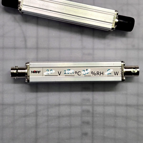 1GΩ (1000MΩ)/2W ultra-high resistance resistance, compact size, aluminum alloy shell BNC interface