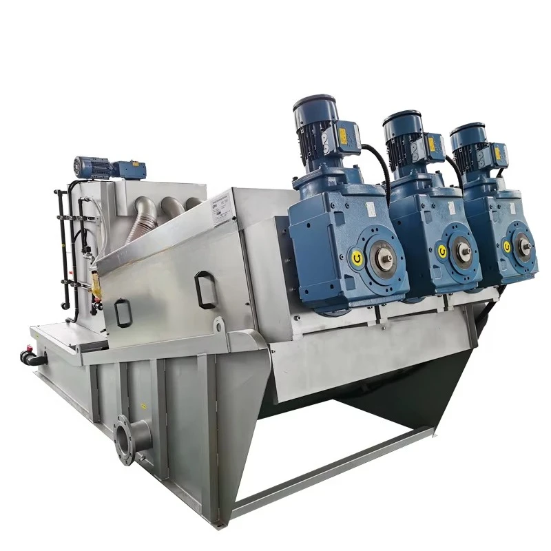 New Arrivals Volute Screw Press Sludge  Dewatering Machine Sludge Dewatering Equipment
