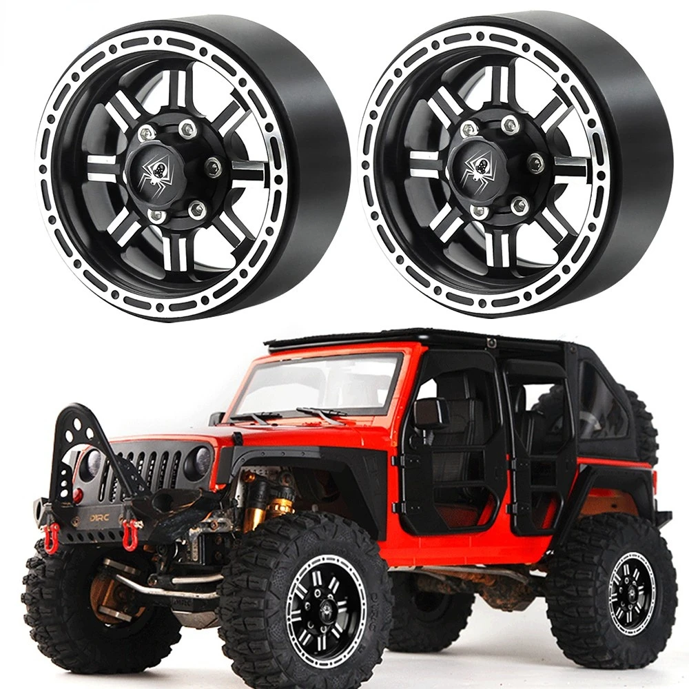 

Four 1.9 inch 56 * 26mm 1.9 inch aluminum alloy pioneer wheels for axial SCX10 90046 D90 1/10 RC tracked vehicle parts