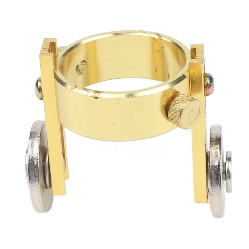 Brass Plasma Cutter Guide Wheel Roller For P80 Plasma Cutting Welding Torch 2.36\'\' X 2.36\'\' Welding Tools Accessories