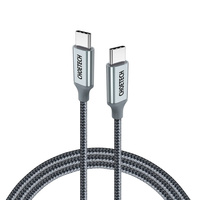 Choetech XCC-1002-GY USB-C-USB-C PD QC 100W 5A 480 Mb/s 1.8 m Cable-Grey