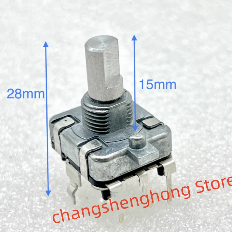 

1pcs for with switch EC16 encoder 24 Positioning 24 pulse axis length 15