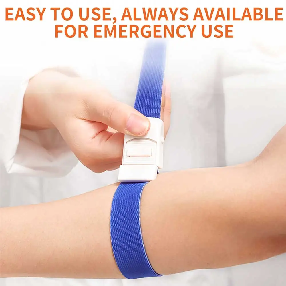 Tourniquet Elastic Quick Release Sport Emergency Tourniquet Strip With Buckle For Emergency Kits Outdoor Protection Tool