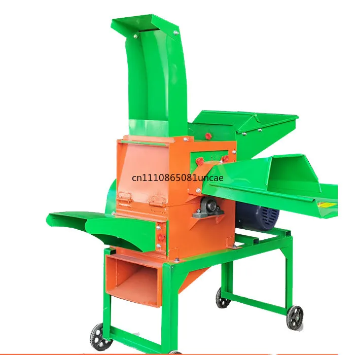 Household Small Grass Cutting & Kneading Silk Machine - Corn Straw Feed Grinder for Cattle Sheep Breeding