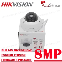 Hikvision DS-2CD2183G2-IU 8Mp 4K CCTV Network POE  IP Camera   AcuSense  Vandal WDR Fixed Dome