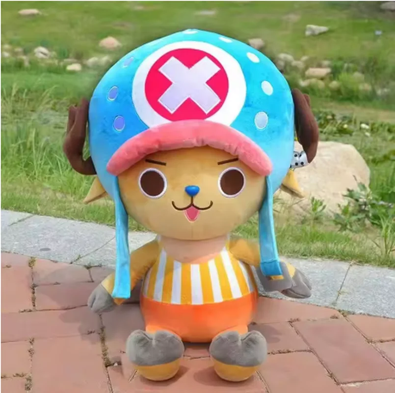 

Official Authorized One Piece Tony Tony Chopper Plush Toy 20 To 30 Cm Cartoon Stuffed Doll Anime Collectible Gift For Anime Fans