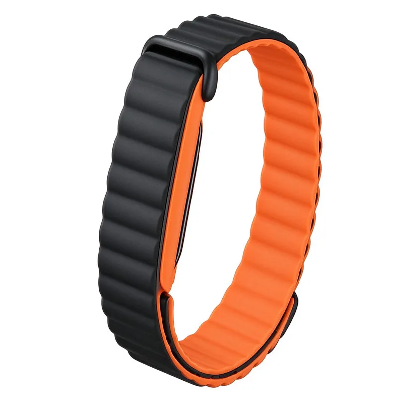 Strap for Google Fitbit Air Sports Silicone Adjustable Fitness Tracker Magnetic Band for Google Fitbit Air Bracelet