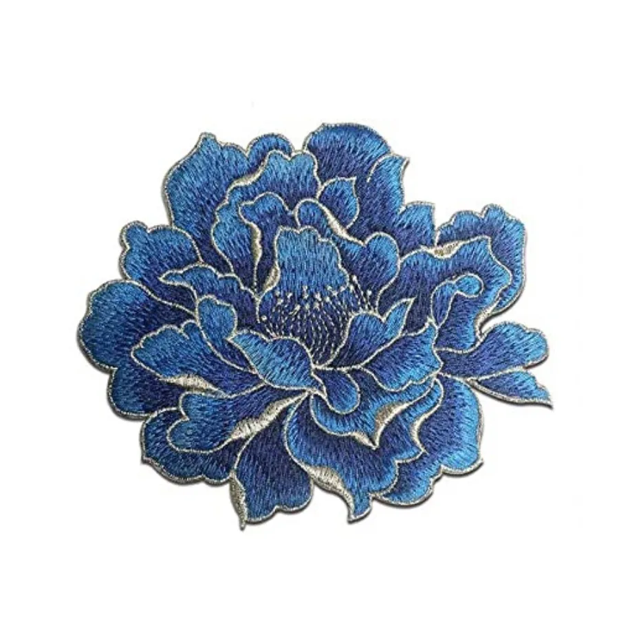 

Sew on Peony Floral Patches, Embroidered Flower Appliques for DIY Clothing, Jackets, Jeans, Backpacks, Hats, Arts Craft Sew Mak