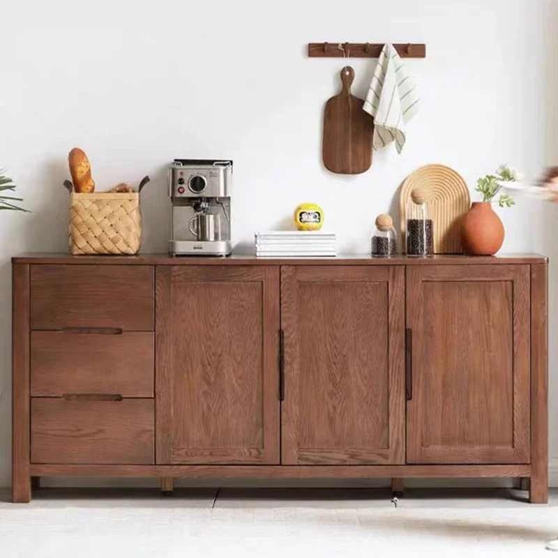 

American Style Designer Simplicity Sideboards Living Room Solid Wood Modern Sideboards High-end Home Furniture Aparador HBSB