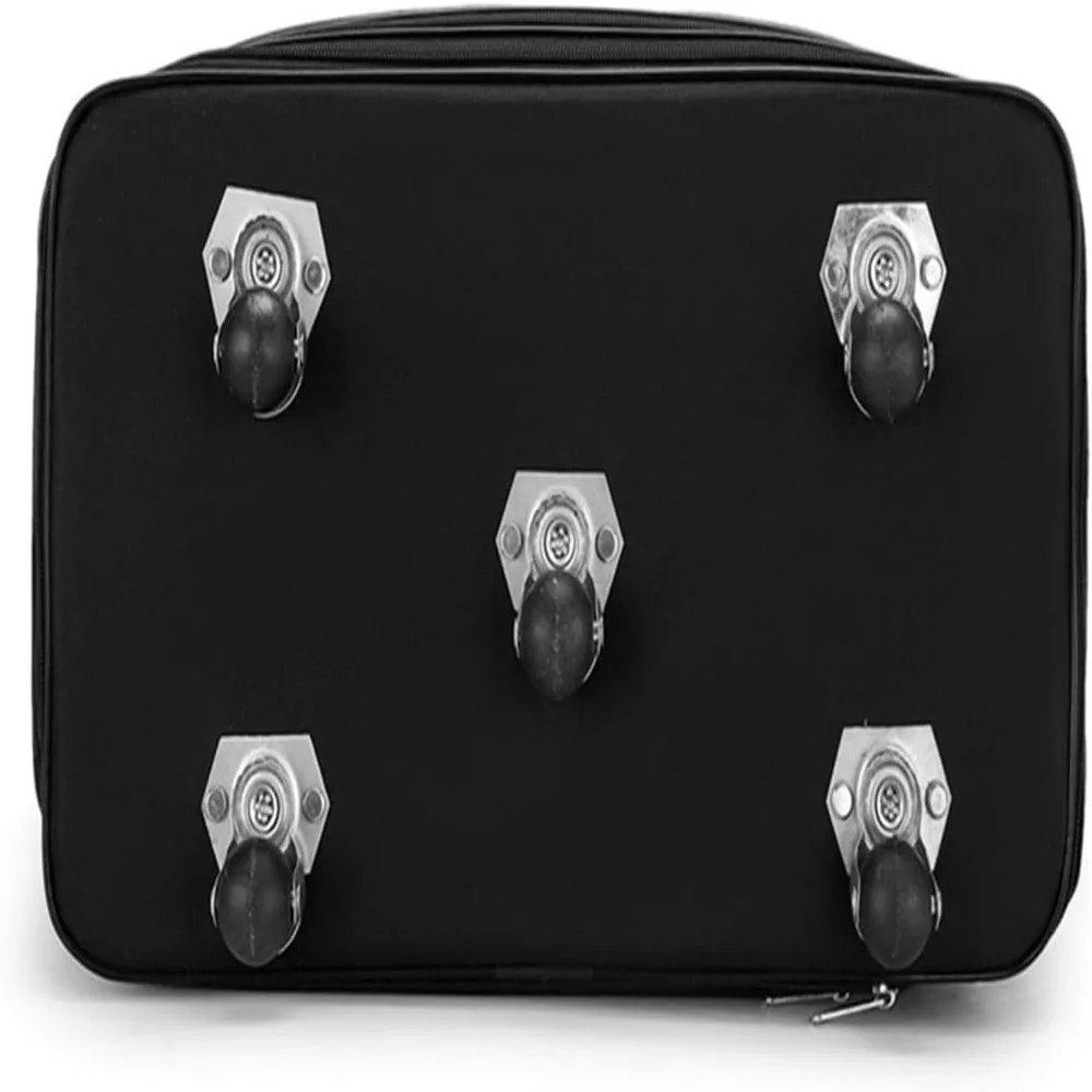 Oxford cloth Expandable Luggage Spinner Wheels Foldable Rolling Duffle Bag 2 Expandable Layers Large Capacity Checked Baggage