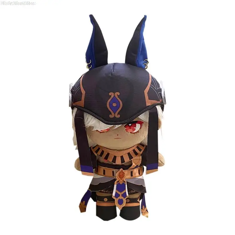 

Genshin Impact Cyno Plush 20cm Doll Body Toy Clothes Clothing Outfit Cosplay Anime Bag Accessories Decor