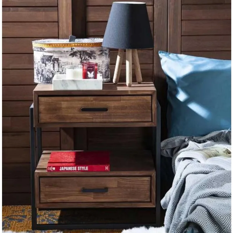 Bedside Tables of Bedroom Nightstand Elegance Nightstand Modern Wood Furniture Nightst for Bedroom and Home Nightstand