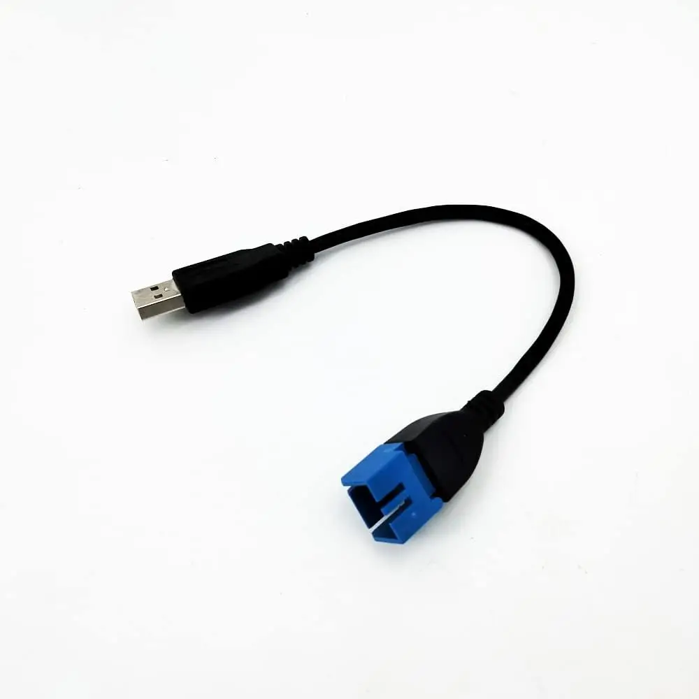 

Car Audio Input Media Data Wire 2.0 USB to Mini USB Port Cable Adapter for Nissan Series USB Aux Transfer