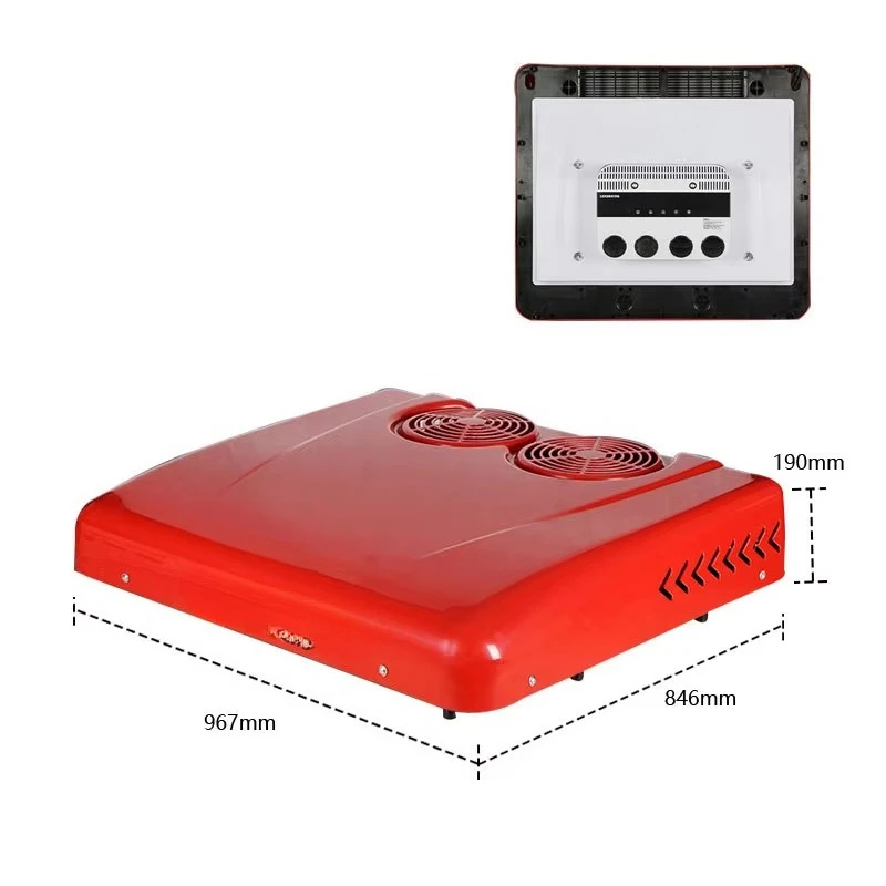 2024 NEW WINFULL 2800W R134a Roof Mounted Auto Air Conditioner 24V Sleep/Cooling/Powerful for Trucks RV Caravan Excavator