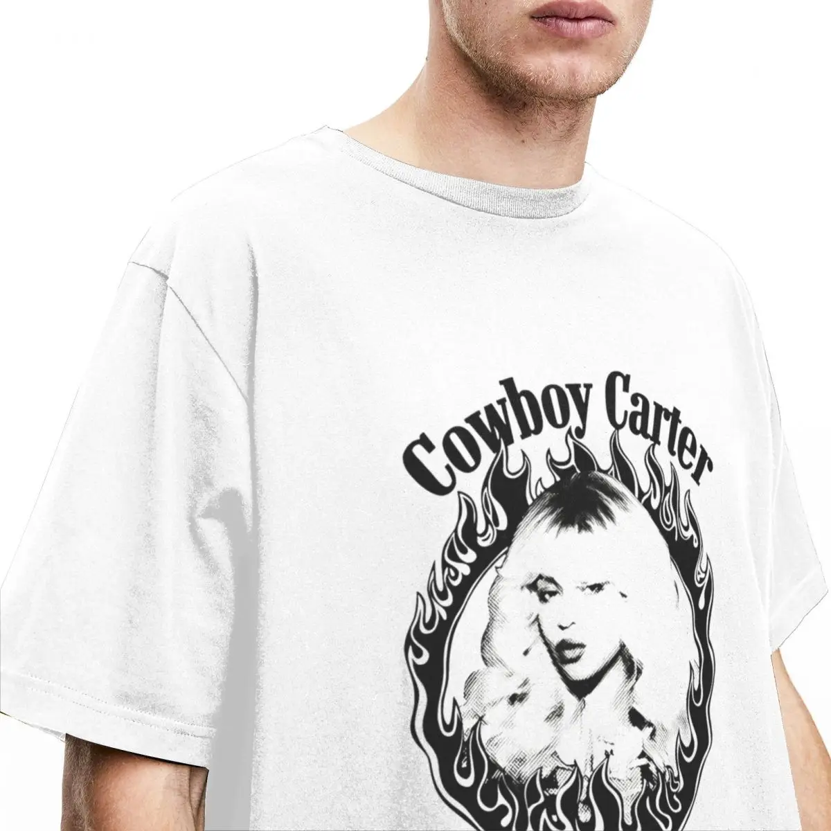 Cowboy Carter Beyonce Pop Music Men Women T Shirts Merch Casual Tee Shirt T-Shirts Pure Cotton Christmas Gifts Tops