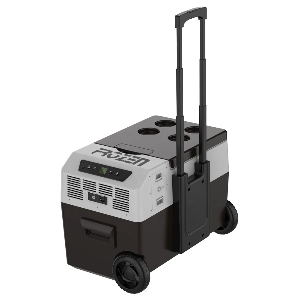 FROZEN 30L Car Fridge Small Freezer 12V Portable Refrigerator Compressor Car Cooler for  Boat