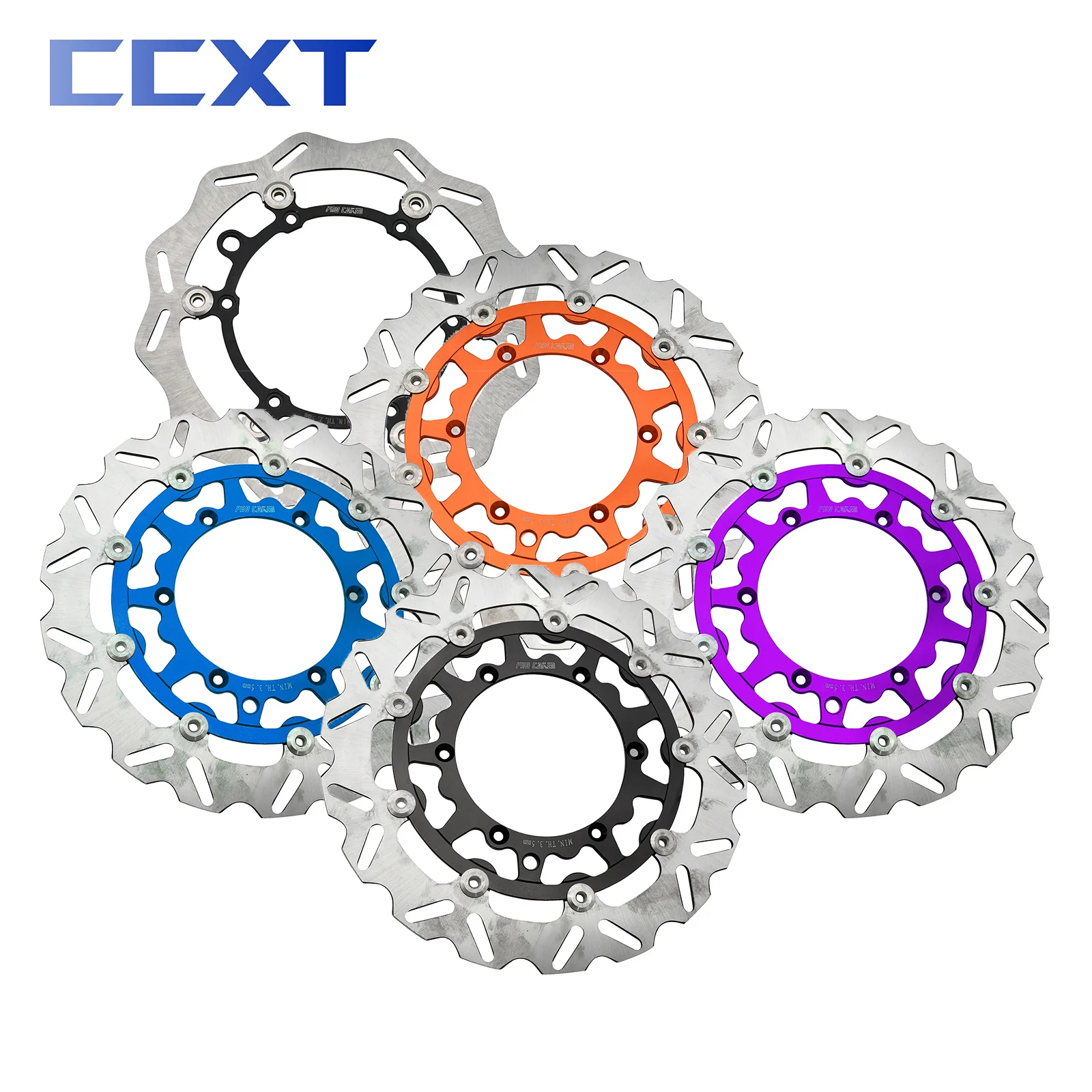 Motorcycle 260mm 320mm Front Brake Disc Rotor Brake Caliper Adaptor Bracket For KTM XC XCF XCW SX SXF EXC EXCF 1994-2022 2023