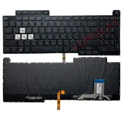 Russian RGB Backlit Keyboard for ASUS ROG STRIX G713QY G713QE G713IC G713IM G713QM G713RM G713RC G713PI G713PV 0KNR0-681FRU00