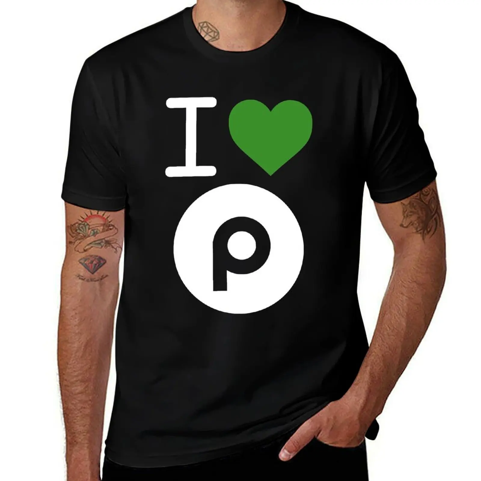 

I Heart Publix Classic T-Shirt man t shirt designer essential t shirt t shirts for man cotton funny T-Shirt