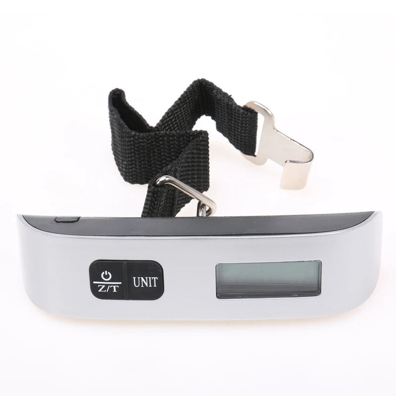 Portable 50kg 10g Digital Scale Electronic Luggage Suitcase Scale Weigh Balance Travel Hand Hanging Steelyard scale with Belt