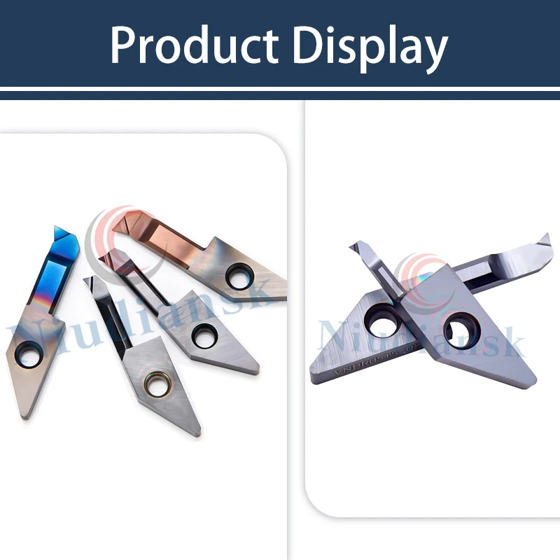 CNC Small Aperture Boring Tool VNMPR 6R0.2 L15 KT20-VNBR0515-01S Blade Type Small Diameter Boring Tool Internal Groove Knife