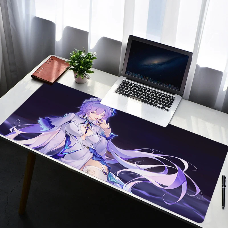 

Mousepad Computer New Mouse Pads Wuthering Waves Cantarella Keyboard Pad Mouse Mat Gamer Soft Office PC Table Mat Desktop Mat