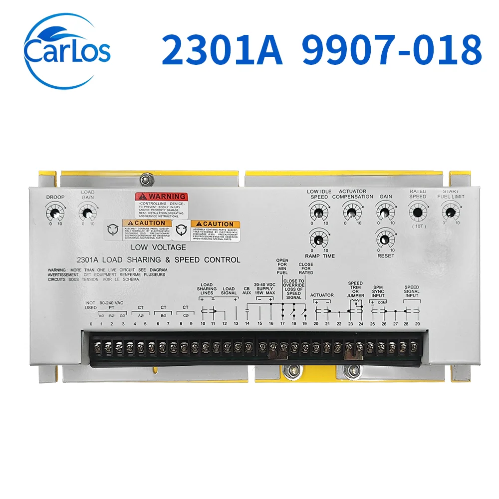 

Woodward 2301A 9907-018 Diesel Generator Engine Speed Control Governor Speed Controller For Generator Spare Parts