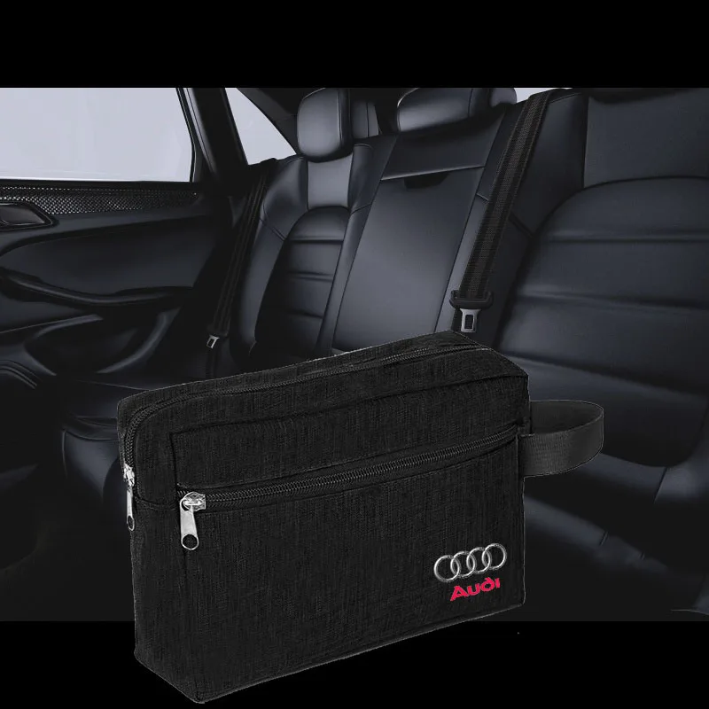 

Многофункциональный цифровой электронный органайзер для зарядного устройства, дорожная сумка для хранения для Audi SLINE A1 A3 A4 A5 A6 A7 Q2 Q3 Q4 Q5