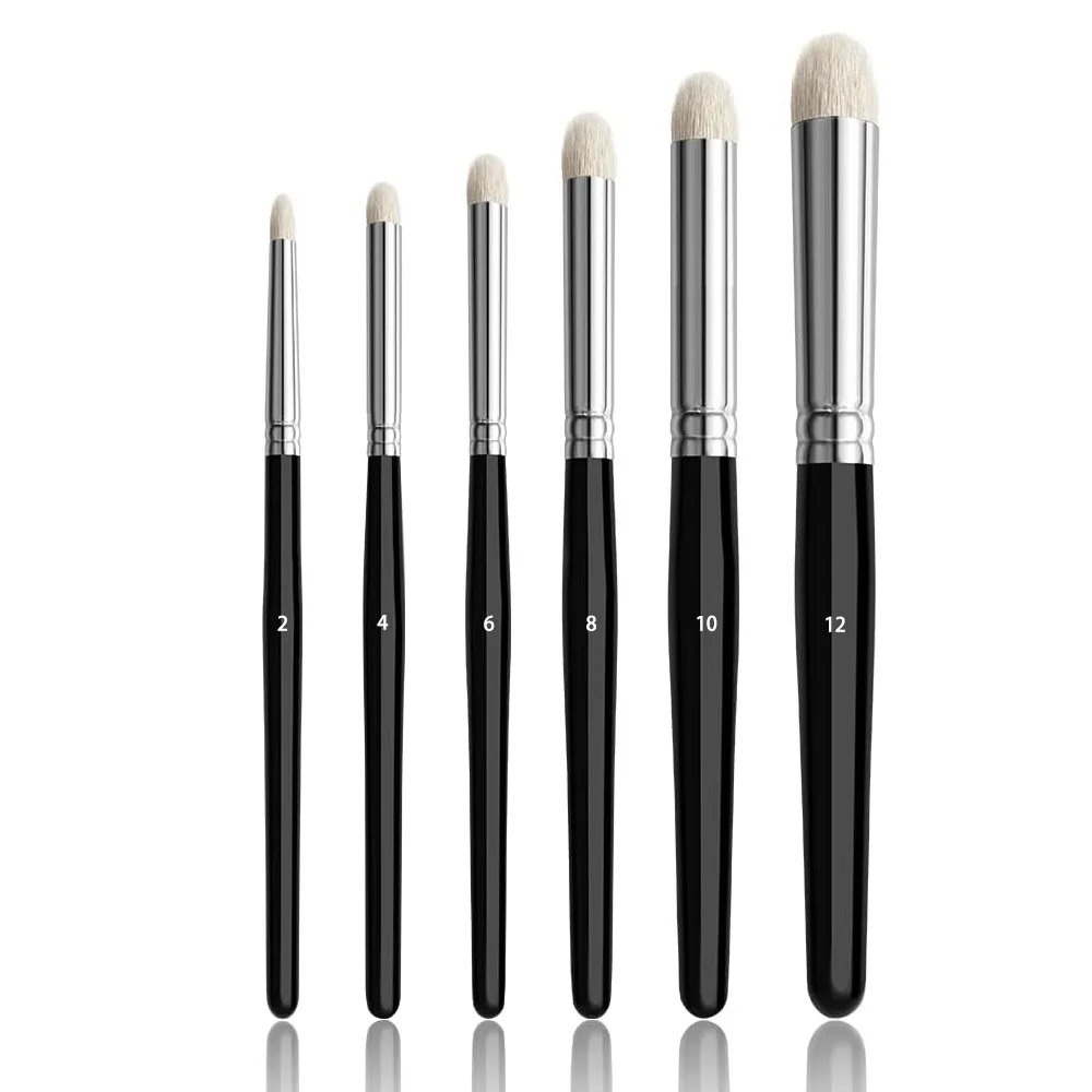 3pcs/6pcs Dry Brush Miniature Painting Drybrush , Professional Modellers Miniature Paint Brushes, Enamel Figurines Painting