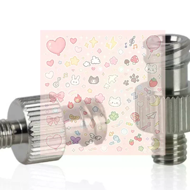 Pneumatic Metal Luer Adapter M5 M6 M8 G1/8 G1/4 Male Female Double Thread Luer Tracheal Fitting Connector Nickel Plated Brass