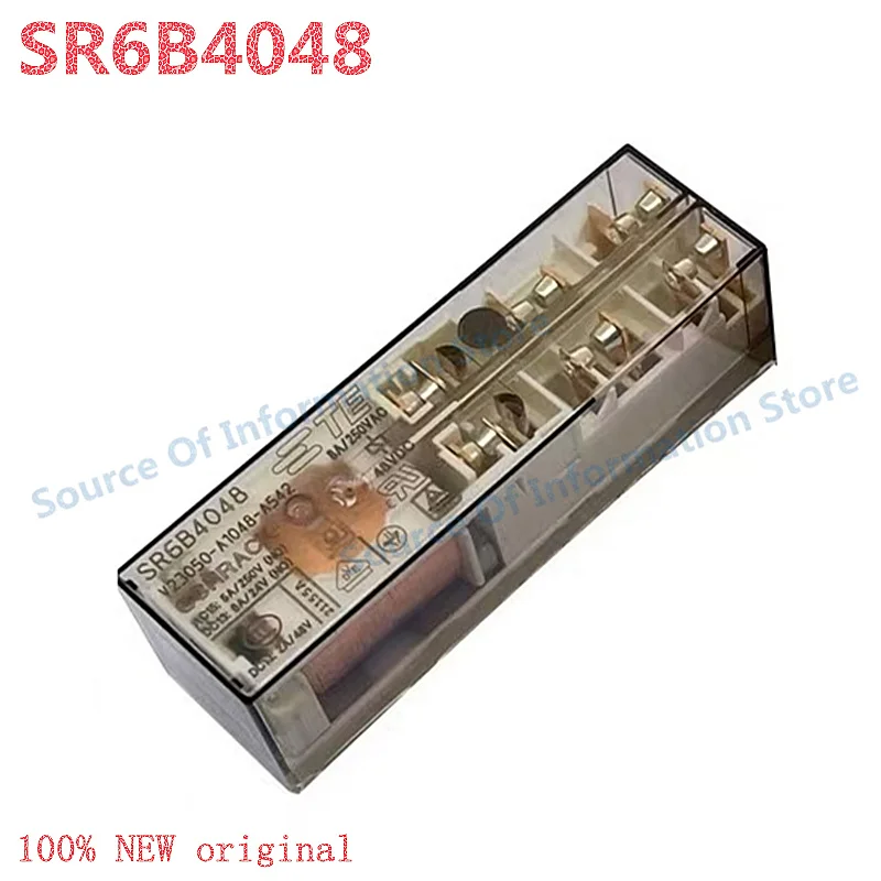

SR6B4048 Safety Relay, 48V DC, 14-Pin 8A, V23050-A1048-A542