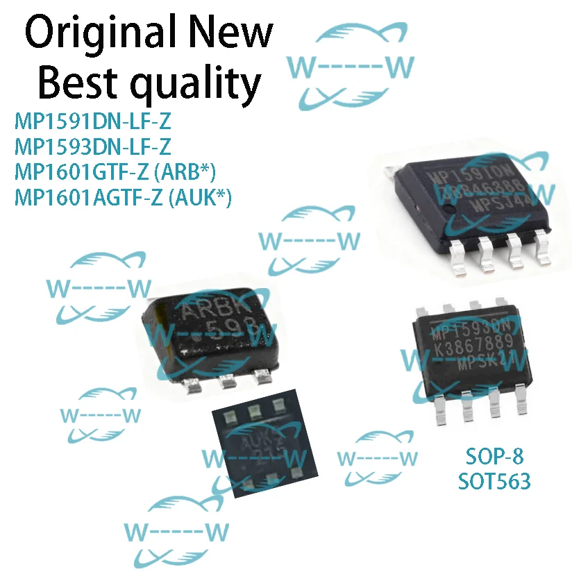(10-50 PCS) MP1591DN-LF-Z MP1593DN-LF-Z MP1601GTF-Z ARB MP1601AGTF-Z AUK MP1591DN MP1593DN MP1601 MP1601A IC CHIP