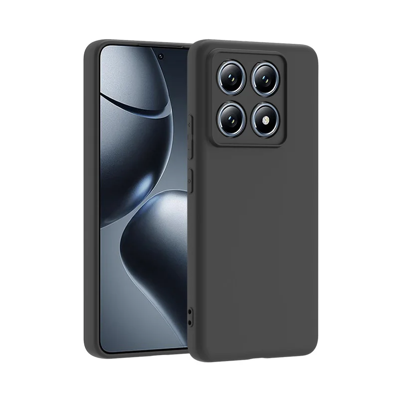 

For Xiaomi 14T Pro Case Slim Matte Black Soft TPU Case For Xiaomi Mi 14T 14 T Pro Silicone Back Cover Xiaomi14T Phone Case