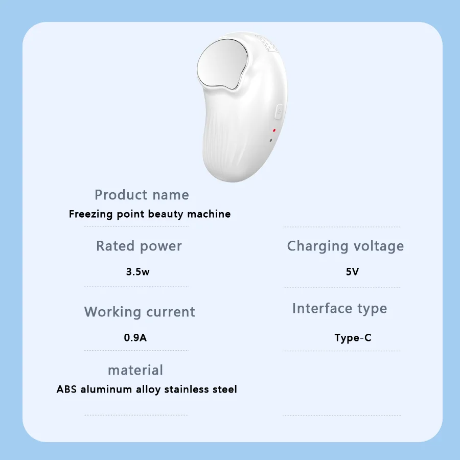 2025 Neue Gesichtsschönheitsmaschine, kalter und heißer Hammer für die Gesichtsstraffung, Hautstraffung, Schmerzlinderung, kühlendes Massagegerät