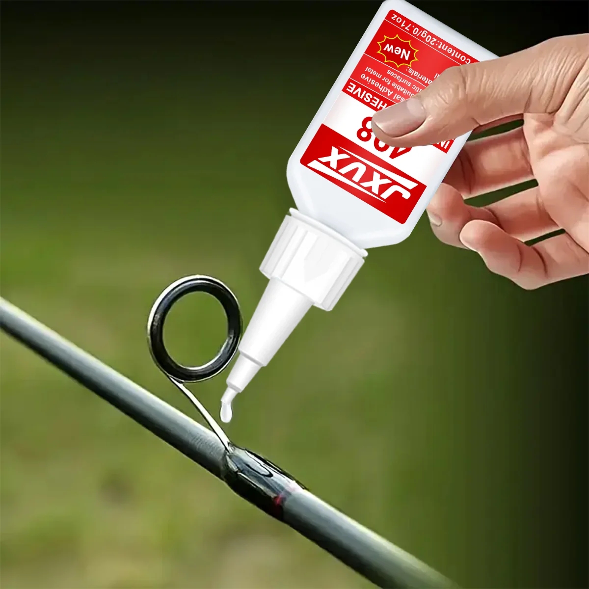 El nuevo adhesivo de alta resistencia, impermeable transparente, fuerte adhesión, buena estabilidad, adecuado para la reparación de artes de pesca, reparación del hogar, fabricación manual, reparación de zapatos.