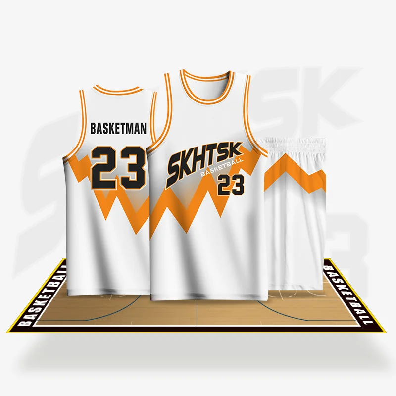 6PCS Reversible Basketball Sets For Men Customizable Printed Team Name Number Logo Jerseys Shorts Uniforms Training Tracksuits