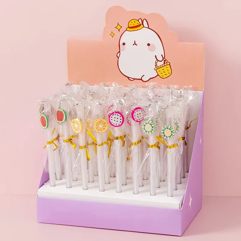 50pcs dant gel  creative fruit girl heart gel  online celebrity dant  cute student gel  0.5 B