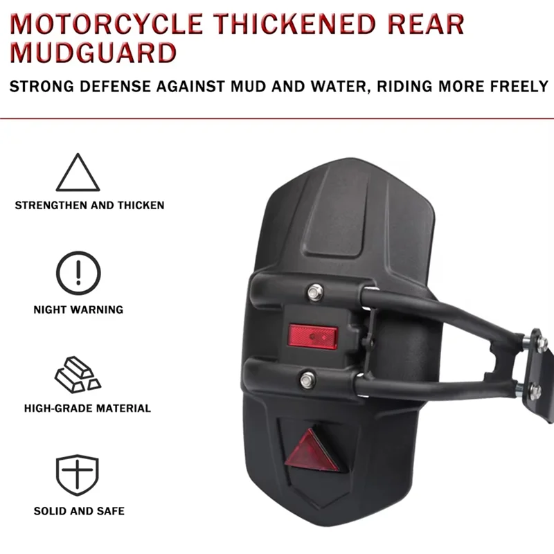 

Motorcycle Rear Fender Mudguard For Zontes 350X 350T Rear Wheel Splash Guard Accessories-AD39