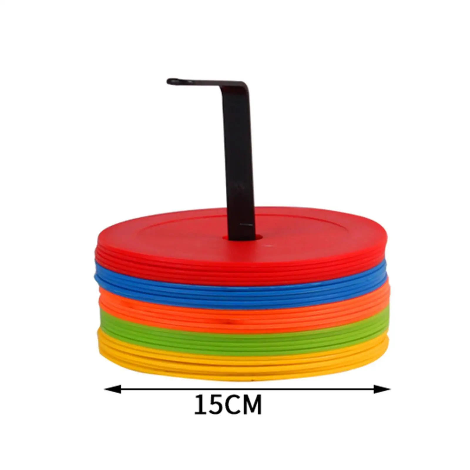 Borracha para aplicar cones de pontos de cores para TPR durável para cones laranja