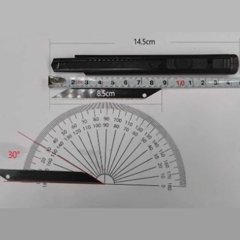 Фреза для бумаги, металлическая, 30 °, 9 мм