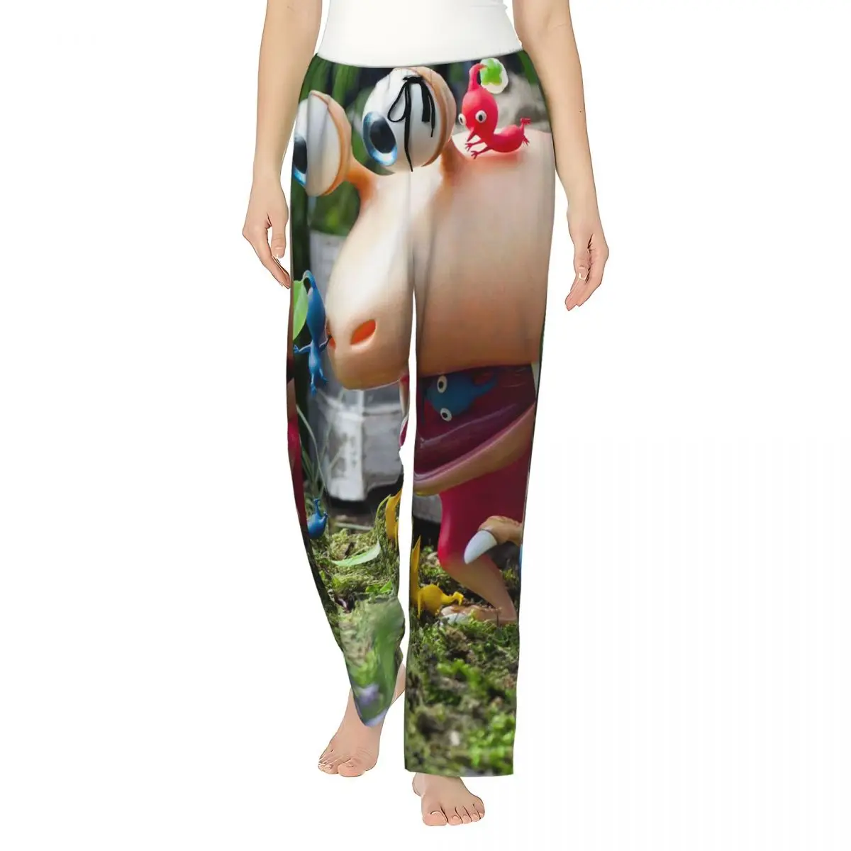 

Custom Pikmin Women Pajama Pants Lounge Sleep Sleepwear Bottoms with Pockets