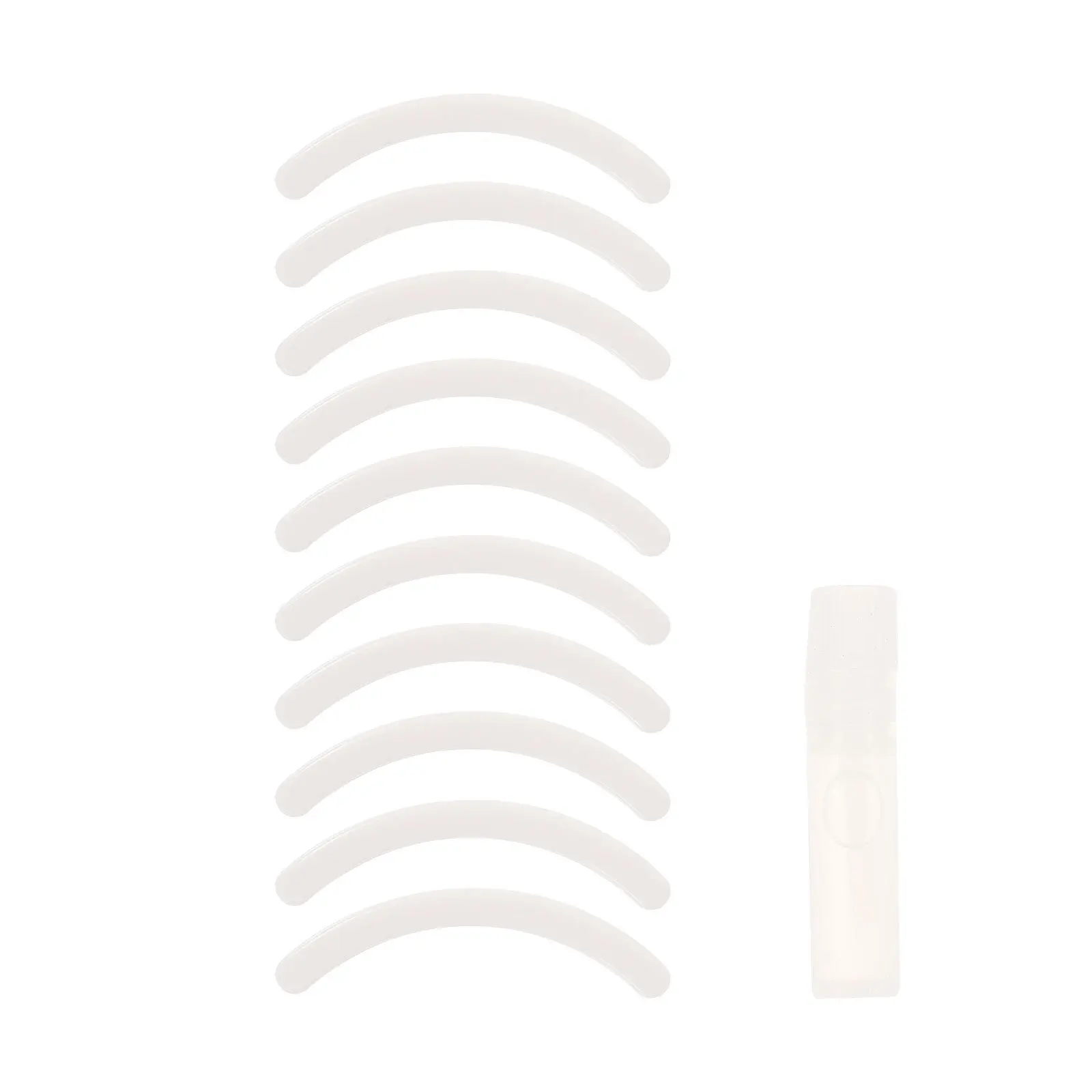 10-teiliger Wimpern-Display-Streifen, Wimpernhalter für die Verlängerungsanwendung, einfach zu wimperntransplantations-Werkzeugsatz mit