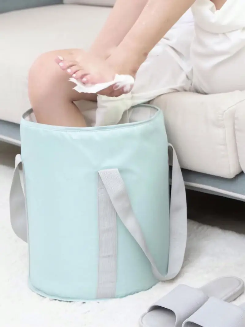 Large Foldable Feet Soaking Portable Travel Foot Bath Basin Tub Collapsible Folding Water Bucket