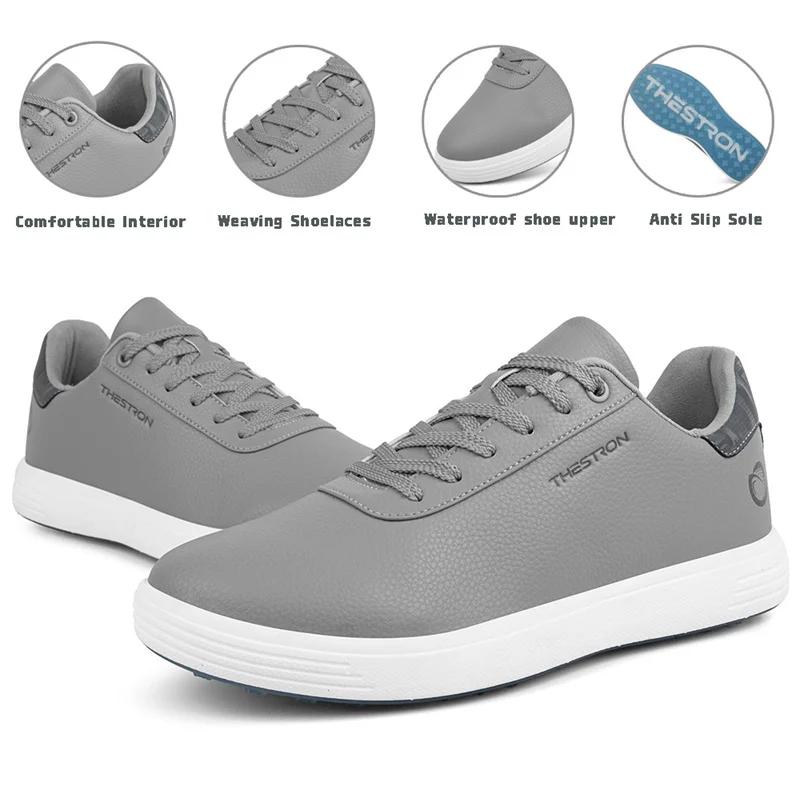 Zapatos de Golf ligeros para hombre y mujer, zapatillas deportivas informales, transpirables, impermeables, antideslizantes, para exteriores, talla 36-48, novedad de 2024