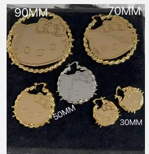 تخصيص الفولاذ المقاوم للصدأ الكرتون القرط هوب #6