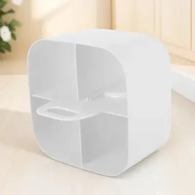 

Корзина для хранения с 4 отделениями и ручкой, настольный органайзер для общежития, канцелярские принадлежности, художественные принадлежности, портативный ящик для хранения инструментов