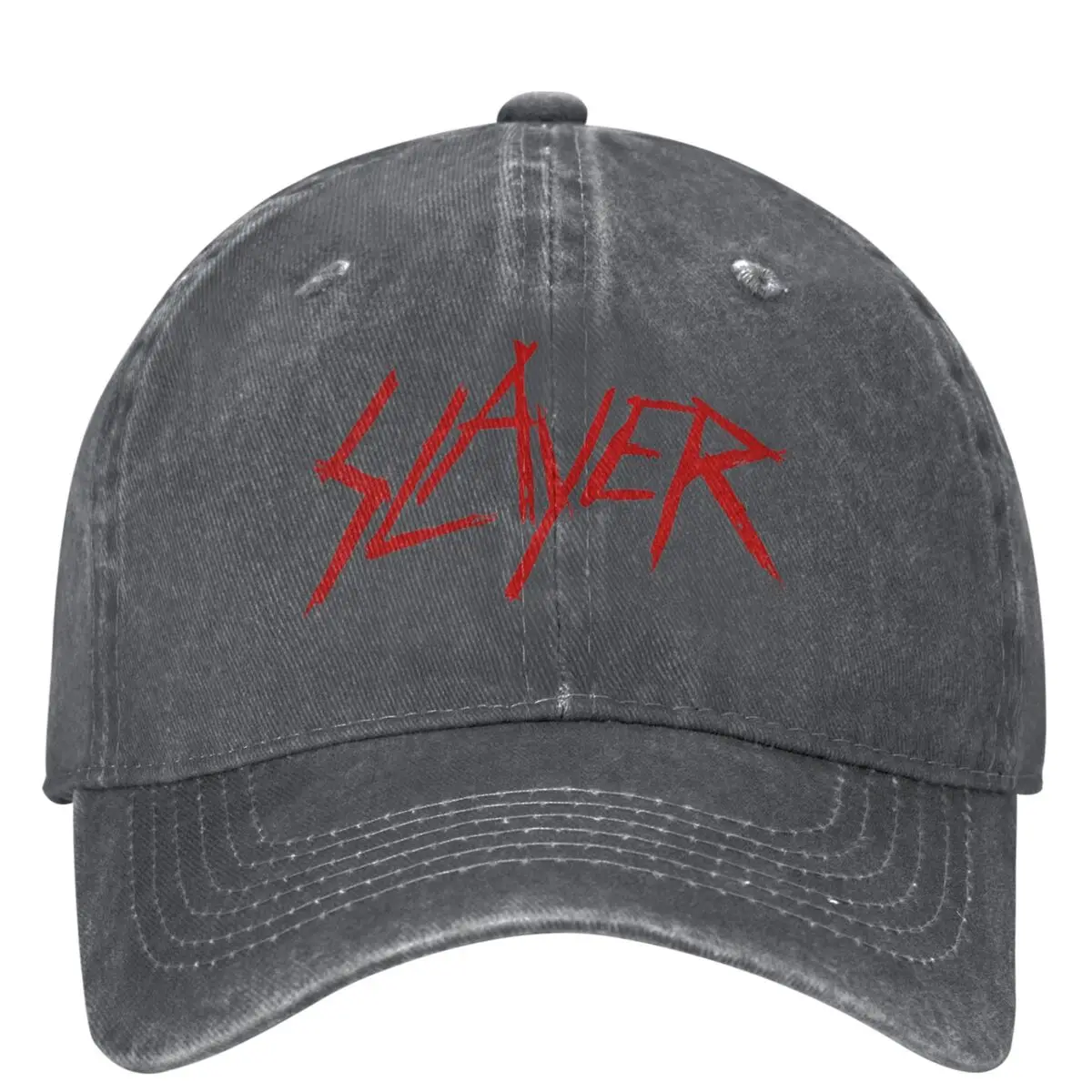 Slayer Band Logo Baseball Cap Merch For Unisex Fashion Wear Meatl Band Trucker Hats Adjustable Fit