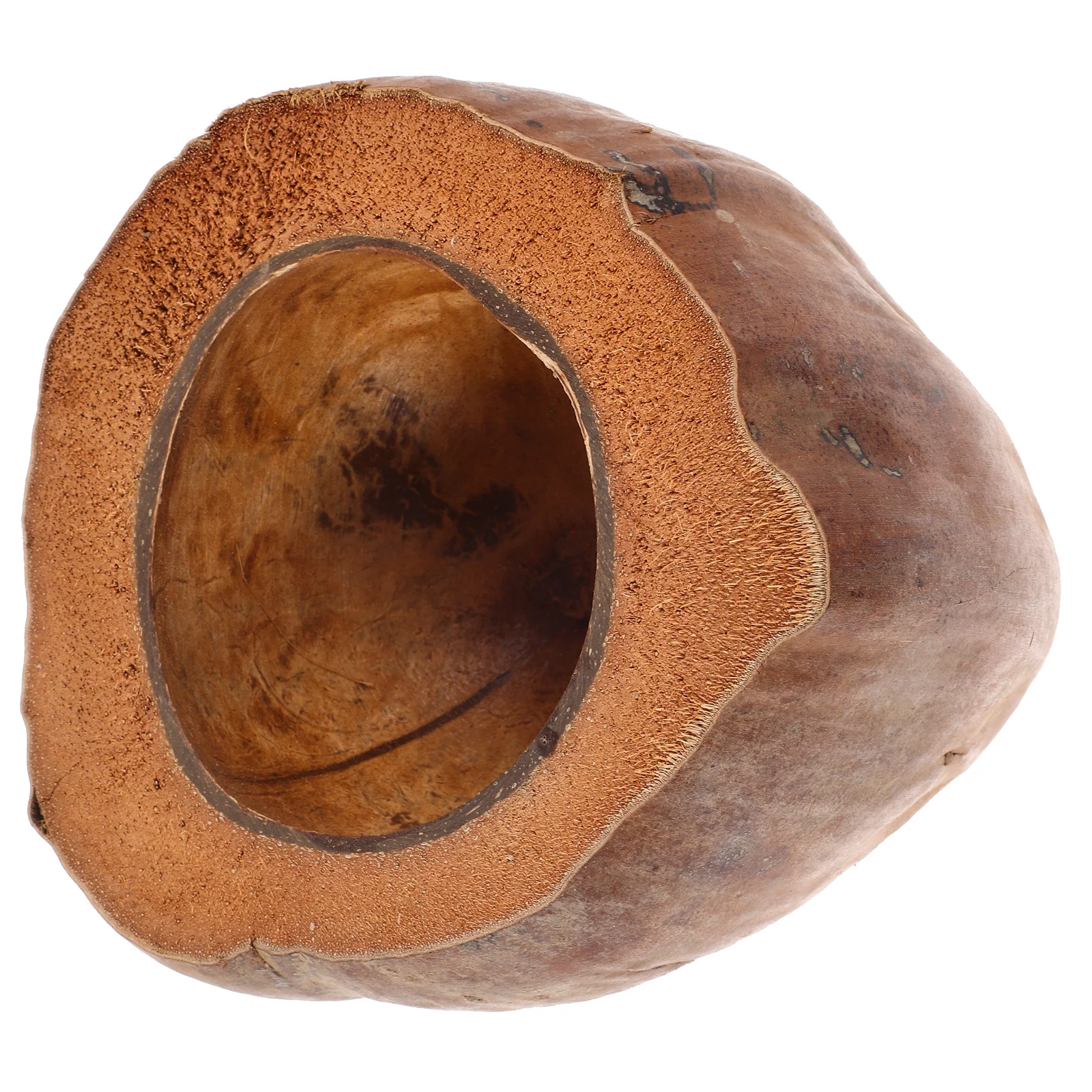 

Coconut Shell Bowl Smooth Burr-Free Natural Style Multi-Function Food Serving Storage Decorative Salad Dessert Bowl For